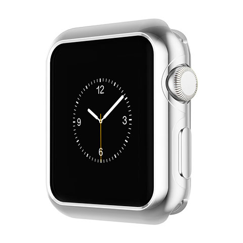 Custodia Lusso Alluminio Laterale A01 per Apple iWatch 38mm Argento