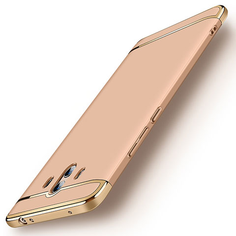 Custodia Lusso Metallo Laterale e Plastica Cover M01 per Huawei Mate 10 Oro