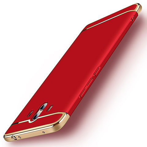 Custodia Lusso Metallo Laterale e Plastica Cover M01 per Huawei Mate 10 Rosso