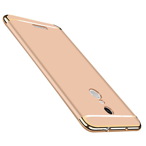 Custodia Lusso Metallo Laterale e Plastica per Xiaomi Redmi Note 3 Pro Oro