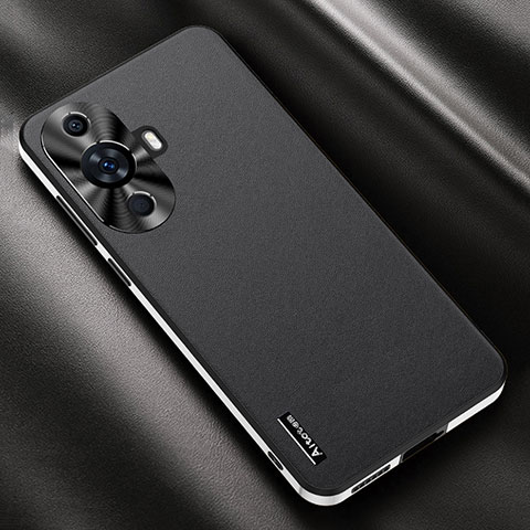 Custodia Lusso Pelle Cover AT2 per Huawei Nova 11 Nero