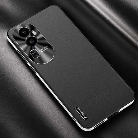 Custodia Lusso Pelle Cover AT2 per Oppo Reno10 Pro+ Plus 5G Nero