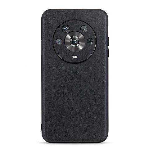 Custodia Lusso Pelle Cover B01H per Huawei Honor Magic4 5G Nero