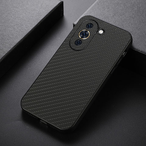 Custodia Lusso Pelle Cover B01H per Huawei Nova 10 Pro Nero