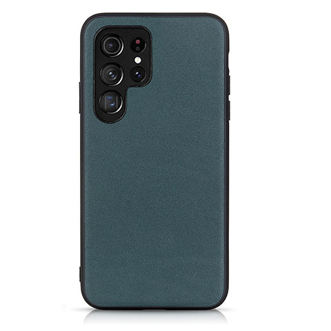 Custodia Lusso Pelle Cover B01H per Samsung Galaxy S24 Ultra 5G Verde