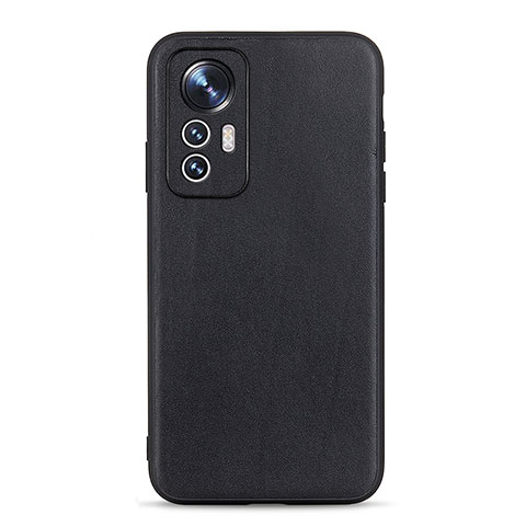 Custodia Lusso Pelle Cover B01H per Xiaomi Mi 12 Pro 5G Nero