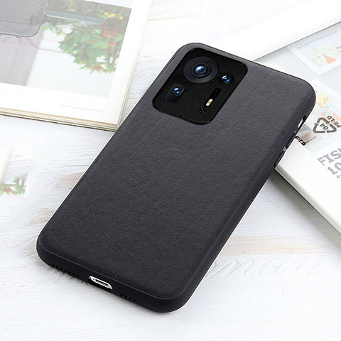 Custodia Lusso Pelle Cover B01H per Xiaomi Mi Mix 4 5G Nero