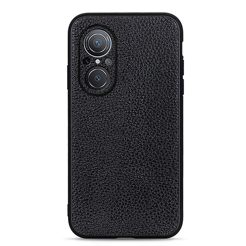 Custodia Lusso Pelle Cover B02H per Huawei Nova 9 SE Nero