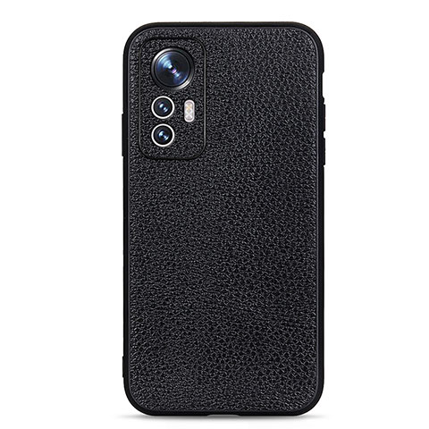 Custodia Lusso Pelle Cover B02H per Xiaomi Mi 12S Pro 5G Nero