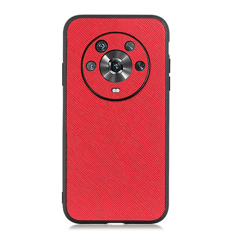 Custodia Lusso Pelle Cover B03H per Huawei Honor Magic4 5G Rosso