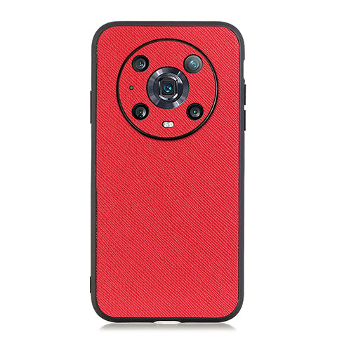 Custodia Lusso Pelle Cover B03H per Huawei Honor Magic4 Pro 5G Rosso