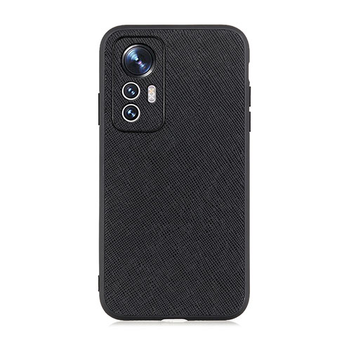 Custodia Lusso Pelle Cover B03H per Xiaomi Mi 12 Pro 5G Nero