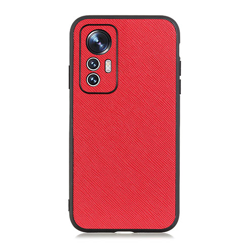 Custodia Lusso Pelle Cover B03H per Xiaomi Mi 12S 5G Rosso