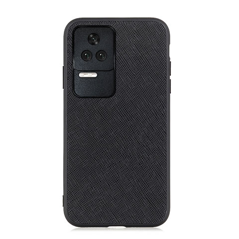 Custodia Lusso Pelle Cover B03H per Xiaomi Redmi K40S 5G Nero