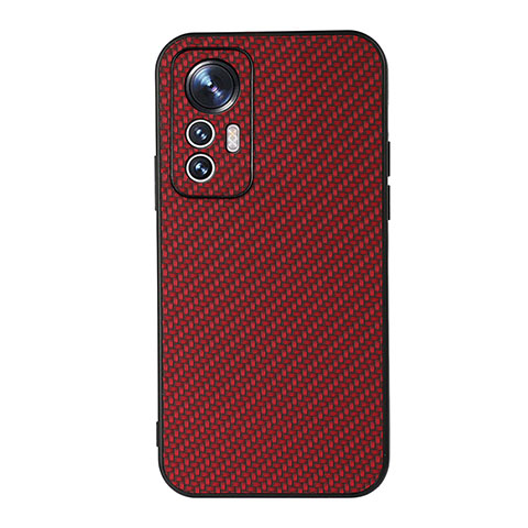 Custodia Lusso Pelle Cover B05H per Xiaomi Mi 12 Lite 5G Rosso