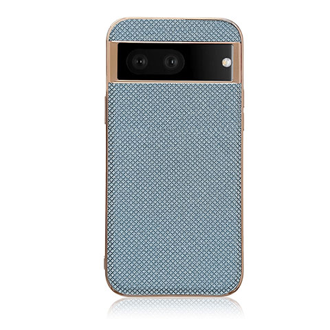 Custodia Lusso Pelle Cover B06H per Google Pixel 6a 5G Blu