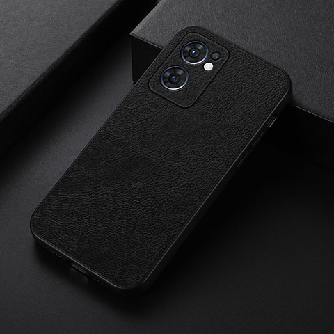 Custodia Lusso Pelle Cover B06H per OnePlus Nord CE 2 5G Nero