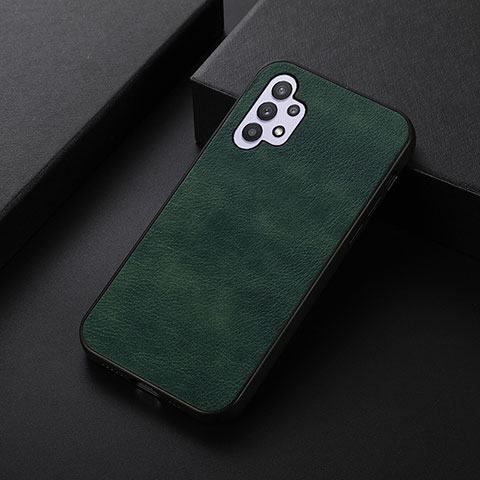 Custodia Lusso Pelle Cover B06H per Samsung Galaxy A32 4G Verde