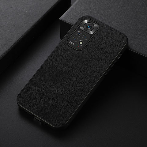 Custodia Lusso Pelle Cover B06H per Xiaomi Redmi Note 11 4G (2022) Nero