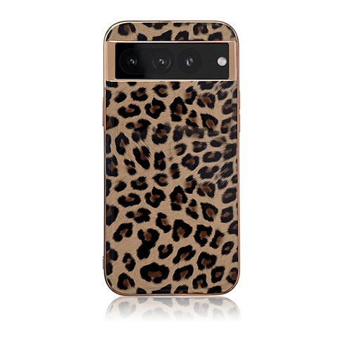 Custodia Lusso Pelle Cover B07H per Google Pixel 7 Pro 5G Marrone