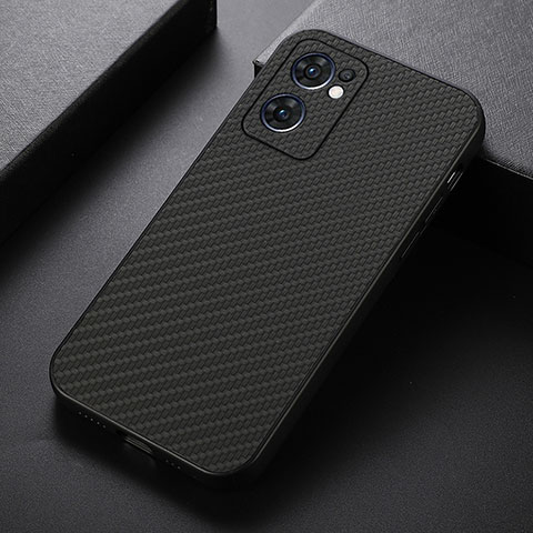 Custodia Lusso Pelle Cover B07H per OnePlus Nord CE 2 5G Nero