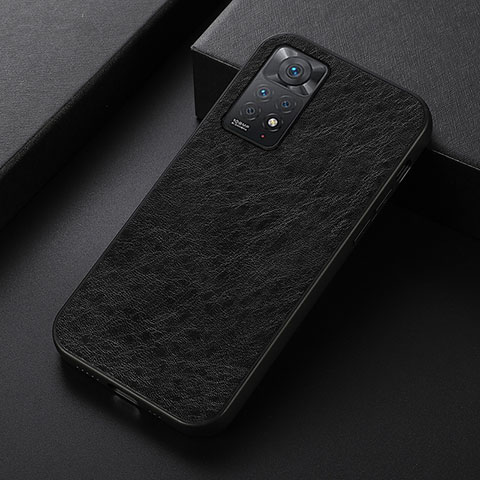 Custodia Lusso Pelle Cover B07H per Xiaomi Redmi Note 11 Pro 5G Nero