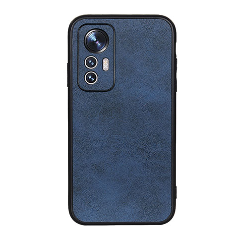 Custodia Lusso Pelle Cover B08H per Xiaomi Mi 12 Lite 5G Blu