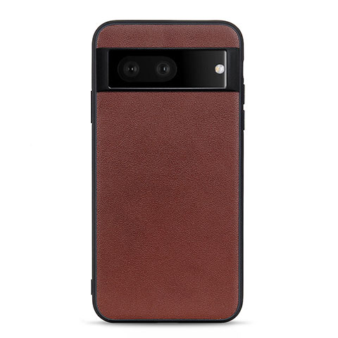 Custodia Lusso Pelle Cover B10H per Google Pixel 7 5G Marrone