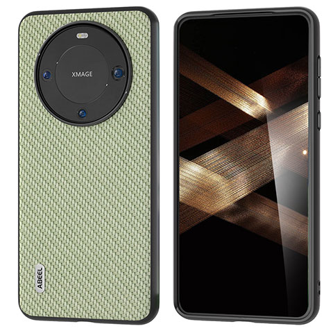 Custodia Lusso Pelle Cover BH3 per Huawei Mate 60 Pro+ Plus Verde