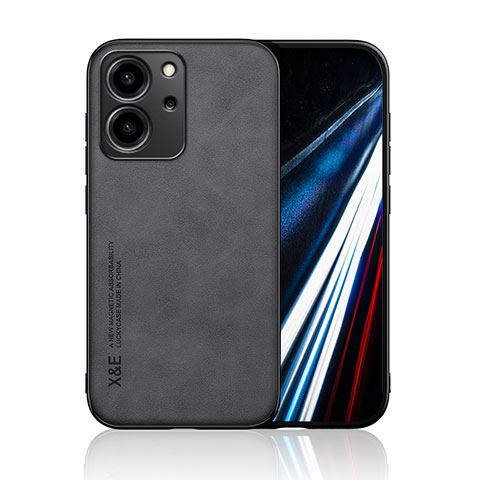 Custodia Lusso Pelle Cover DY1 per Huawei Honor 80 SE 5G Nero