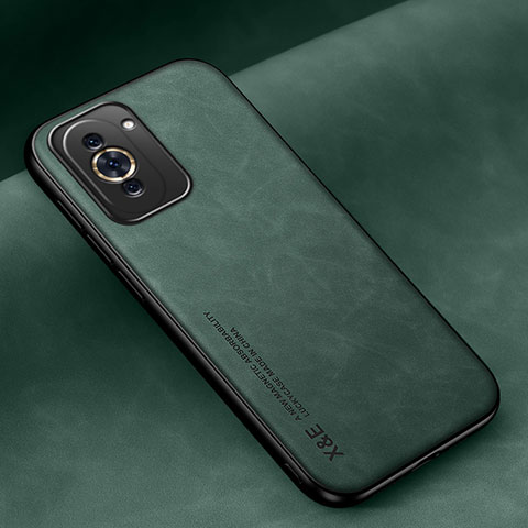 Custodia Lusso Pelle Cover DY1 per Huawei Nova 10 Pro Verde