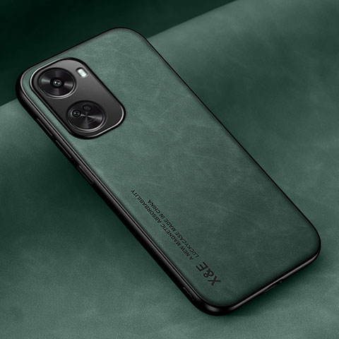 Custodia Lusso Pelle Cover DY1 per Huawei Nova 11 SE Verde