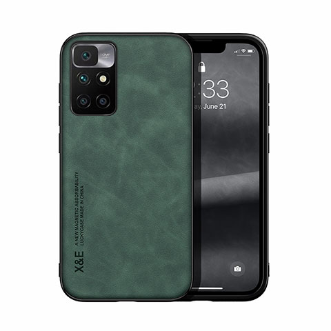 Custodia Lusso Pelle Cover DY1 per Xiaomi Redmi Note 11 4G (2021) Verde