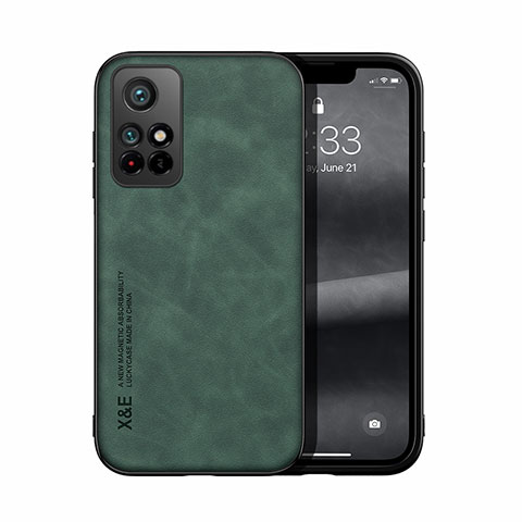 Custodia Lusso Pelle Cover DY1 per Xiaomi Redmi Note 11T 5G Verde