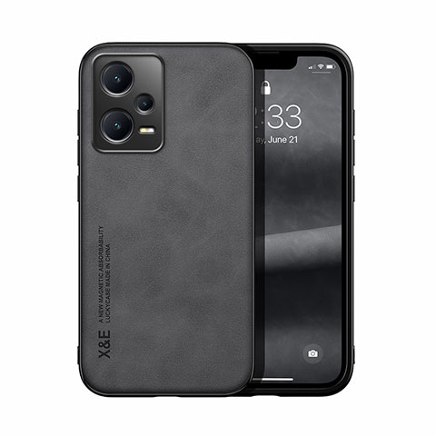 Custodia Lusso Pelle Cover DY1 per Xiaomi Redmi Note 12 Pro 5G Nero