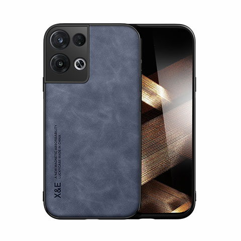 Custodia Lusso Pelle Cover DY1 per Xiaomi Redmi Note 13 5G Blu