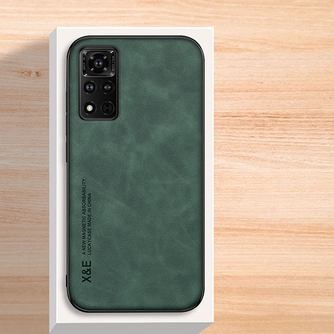 Custodia Lusso Pelle Cover DY2 per Huawei Honor V40 5G Verde