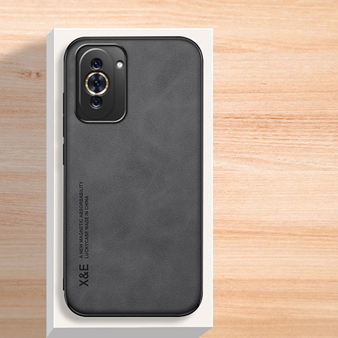 Custodia Lusso Pelle Cover DY2 per Huawei Nova 10 Pro Nero