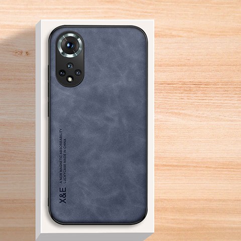 Custodia Lusso Pelle Cover DY2 per Huawei Nova 9 Blu