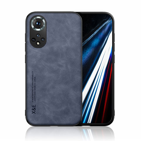 Custodia Lusso Pelle Cover DY3 per Huawei Honor 50 Pro 5G Blu