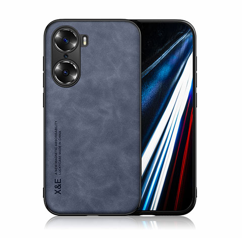 Custodia Lusso Pelle Cover DY3 per Huawei Honor 60 Pro 5G Blu