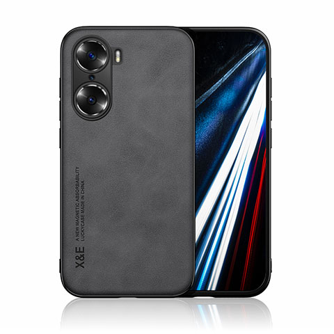 Custodia Lusso Pelle Cover DY3 per Huawei Honor 60 Pro 5G Nero