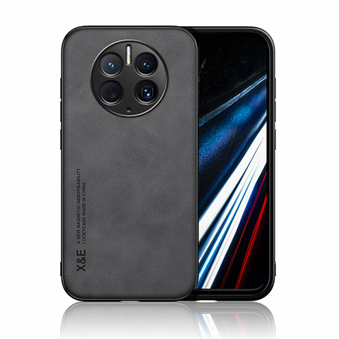 Custodia Lusso Pelle Cover DY3 per Huawei Mate 50 Pro Nero