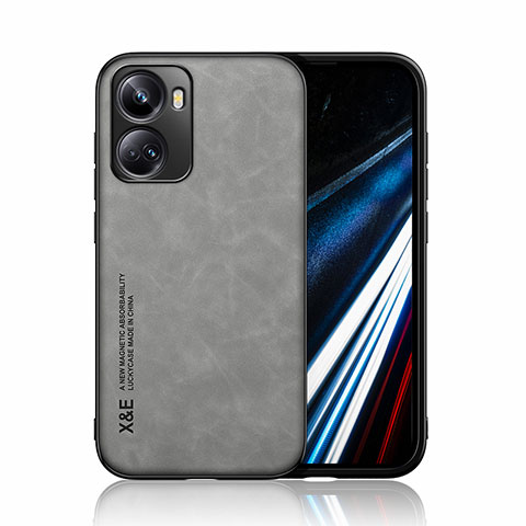 Custodia Lusso Pelle Cover DY3 per Huawei Nova 10 SE Grigio