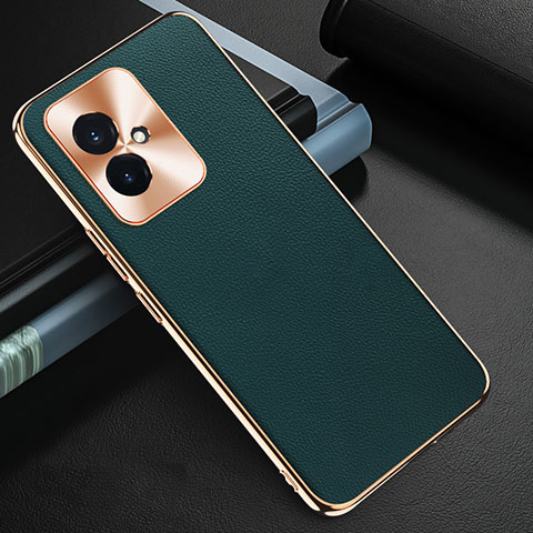 Custodia Lusso Pelle Cover GS2 per Huawei Honor 100 5G Verde