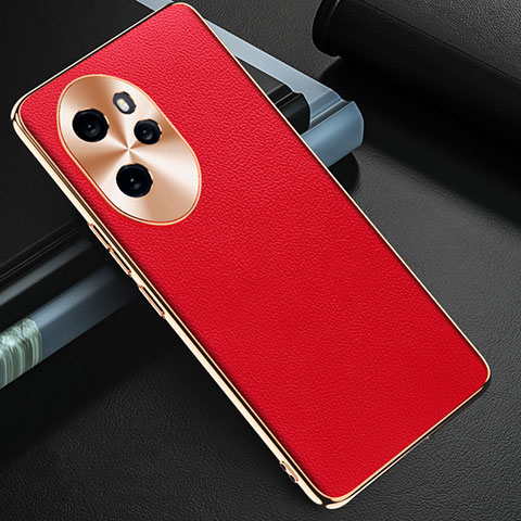 Custodia Lusso Pelle Cover GS2 per Huawei Honor 100 Pro 5G Rosso