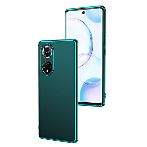 Custodia Lusso Pelle Cover GS2 per Huawei Honor 50 5G Verde