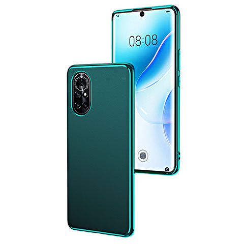 Custodia Lusso Pelle Cover GS2 per Huawei Honor V40 5G Verde