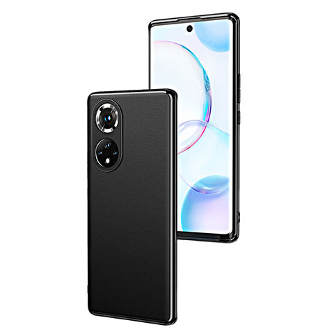 Custodia Lusso Pelle Cover GS2 per Huawei Nova 9 Nero