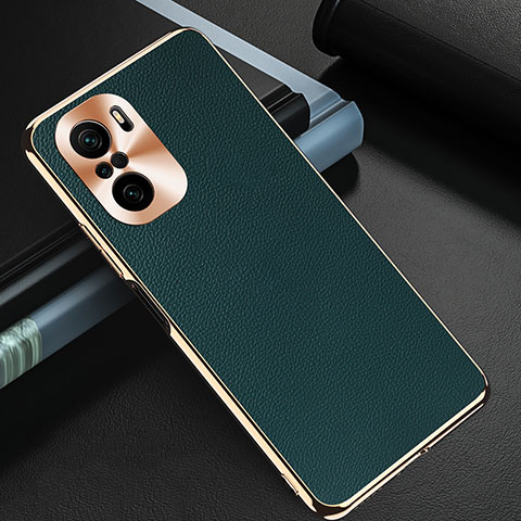 Custodia Lusso Pelle Cover GS2 per Xiaomi Mi 11i 5G Verde